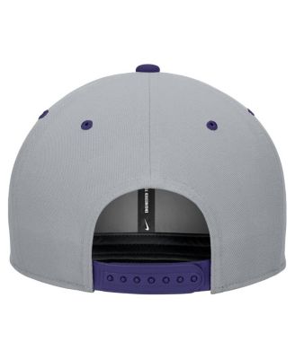 Мужская бейсболка Nike TCU Horned Frogs Pro Performance Snapback белого/серого цвета от Nike