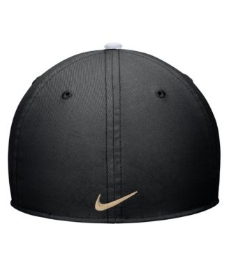 Мужская черная шляпа Nike Vanderbilt Commodores Rise Performance Flex от Nike