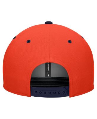 Мужская бейсболка Nike Syracuse Orange Pro Performance Snapback белого/оранжевого цвета