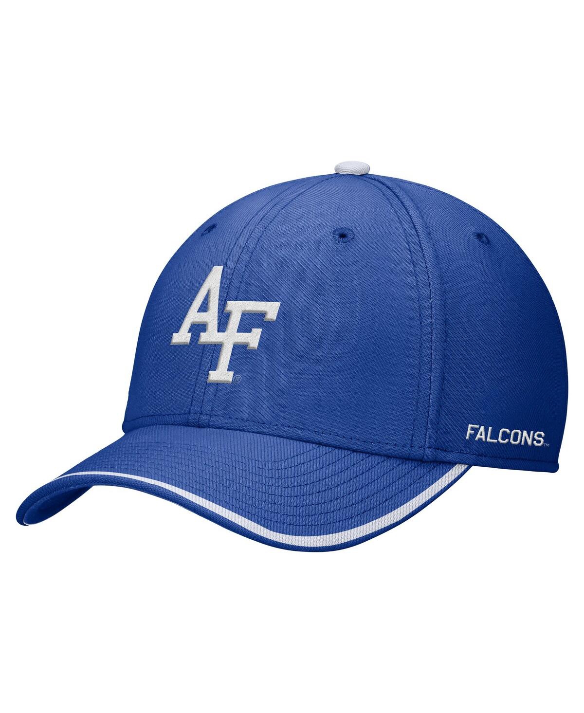Nike Men's Royal Air Force Falcons Rise Performance Flex Hat In Royal