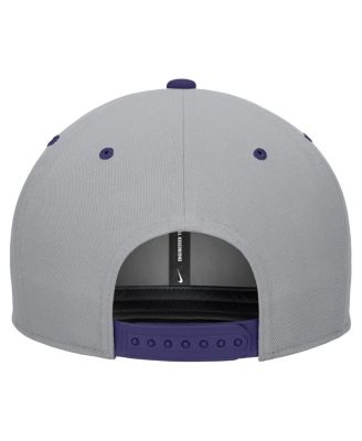 Мужская бейсболка Nike Kansas State Wildcats Pro Performance Snapback белого/серого цвета от Nike