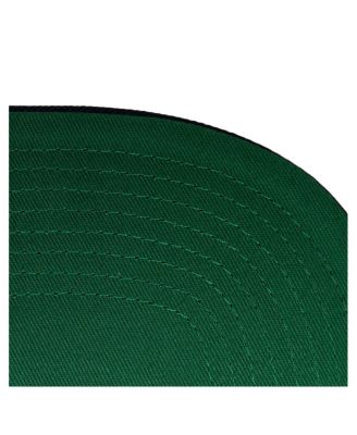 Мужская серая/темно-синяя шляпа Georgetown Hoyas Half-N-Half Snapback от Mitchell & Ness