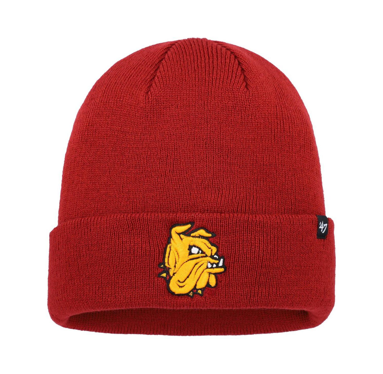 Men's Maroon Minnesota Duluth Bulldogs Raised Cuffed Knit Hat