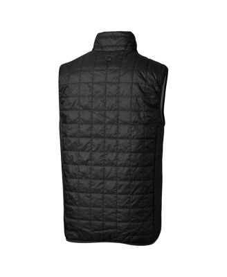 Мужской черный пуховик Cutter & Buck Detroit Lions Rainier PrimaLoft Eco с утеплением на молнии от Cutter & Buck