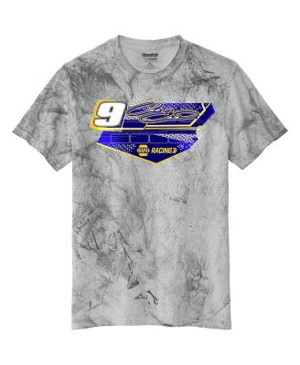 Мужская серая футболка Chase Elliott Smoke из коллекции Hendrick Motorsports Team Collection