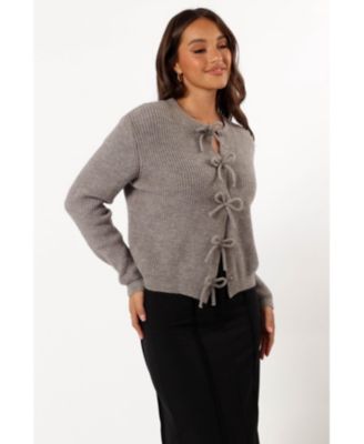Women's Wilde Bow Front Cardigan Sweaters
