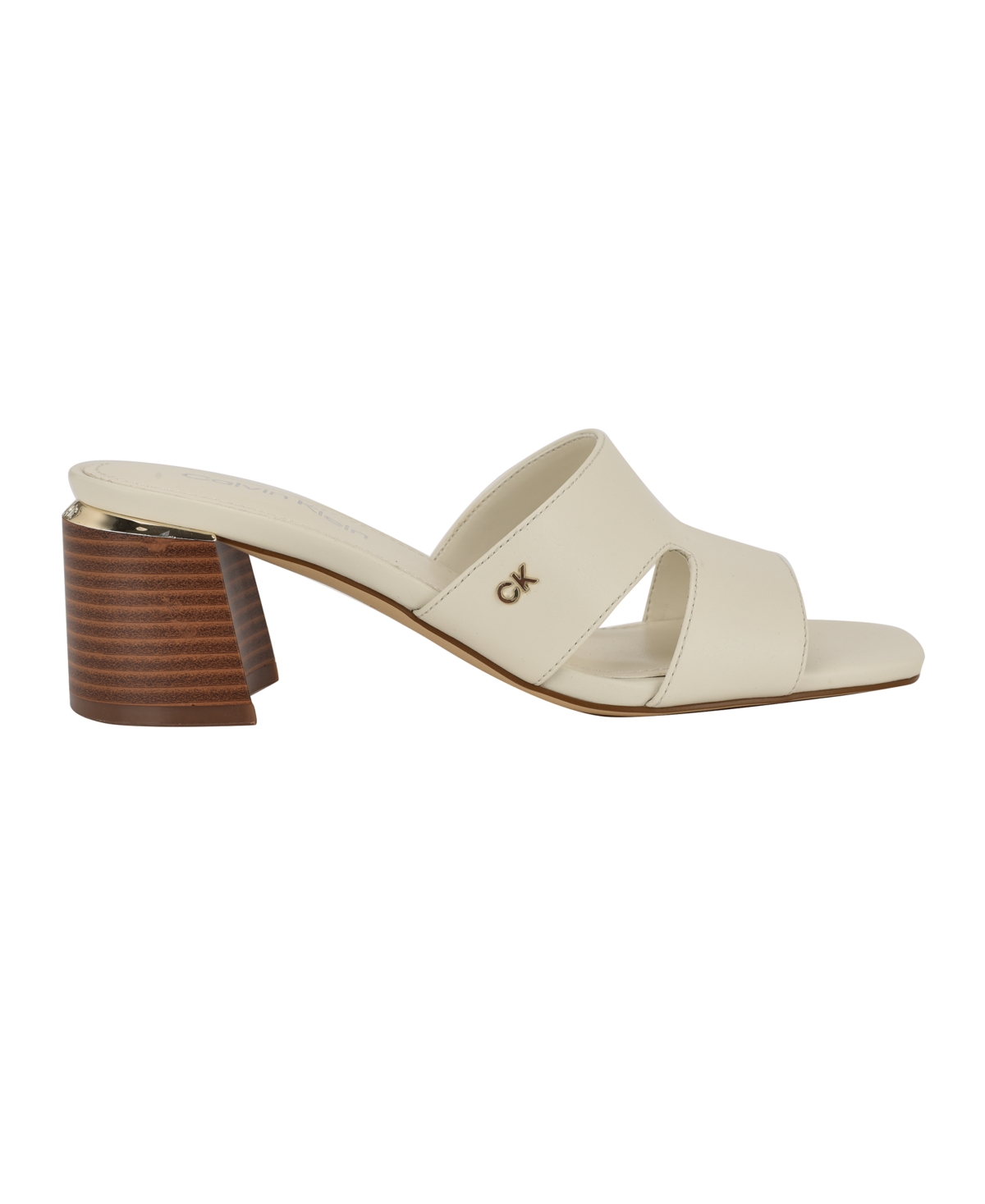 Calvin Klein Valery Sandal In Ivory