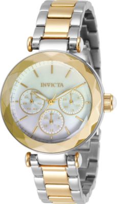 Женские часы Invicta 31302 Angel с кварцевым хронографом и белым циферблатом