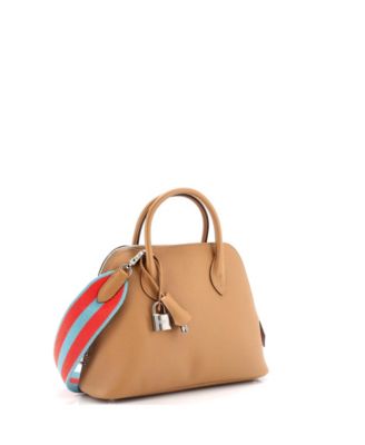 Бывшая в употреблении сумка Hermes 25 Sangle Bolide 1923 года выпуска Epsom