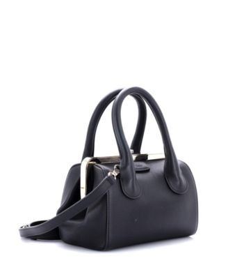 Кожаная сумка Chloe Small Joyce на каркасе, бывшая в употреблении раньше