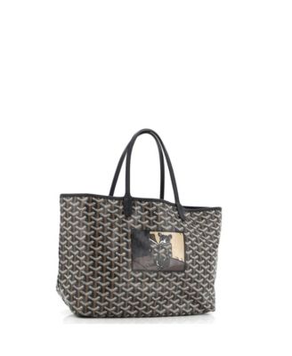 Pre-Owned Goyard PM Saint Louis Tote Printed Coated Canvas 592890₽