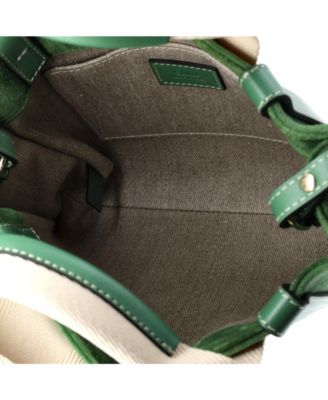 Бывшая в употреблении сумка-трансформер Chloe Small Woody из замши и кожи