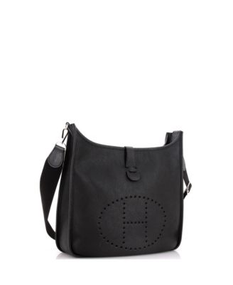 Бывшая в употреблении сумка Hermes GM Evelyne третьего поколения Clemence