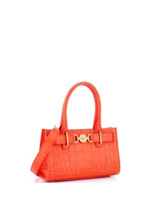 Бывшая в употреблении сумка Versace Small Medusa 95 из тисненой кожи