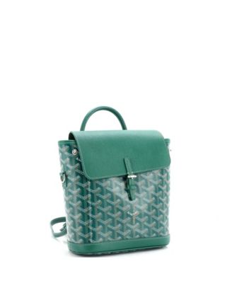 Бывший в употреблении рюкзак Goyard Mini Alpin из брезента с покрытием