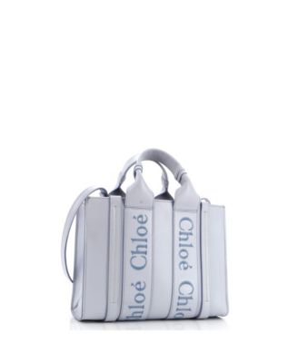 Pre-Owned Chloe Small Woody Convertible Tote Leather 150390₽