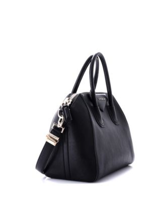 Pre-Owned Givenchy Small Antigona Bag Leather 171290₽