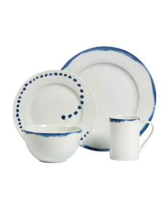 Isla 16 Pc. Dinnerware Set, Service for 4