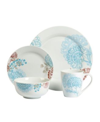 Emma 16 Pc. Dinnerware Set, Service for 4 