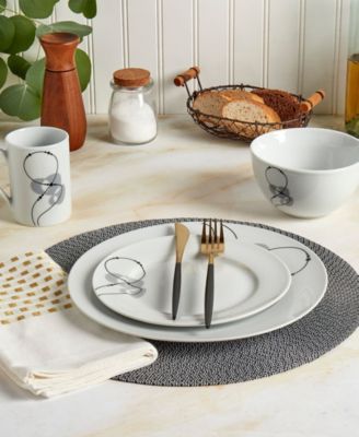 Jacqueline 16 Pc. Dinnerware Set, Service for 4 