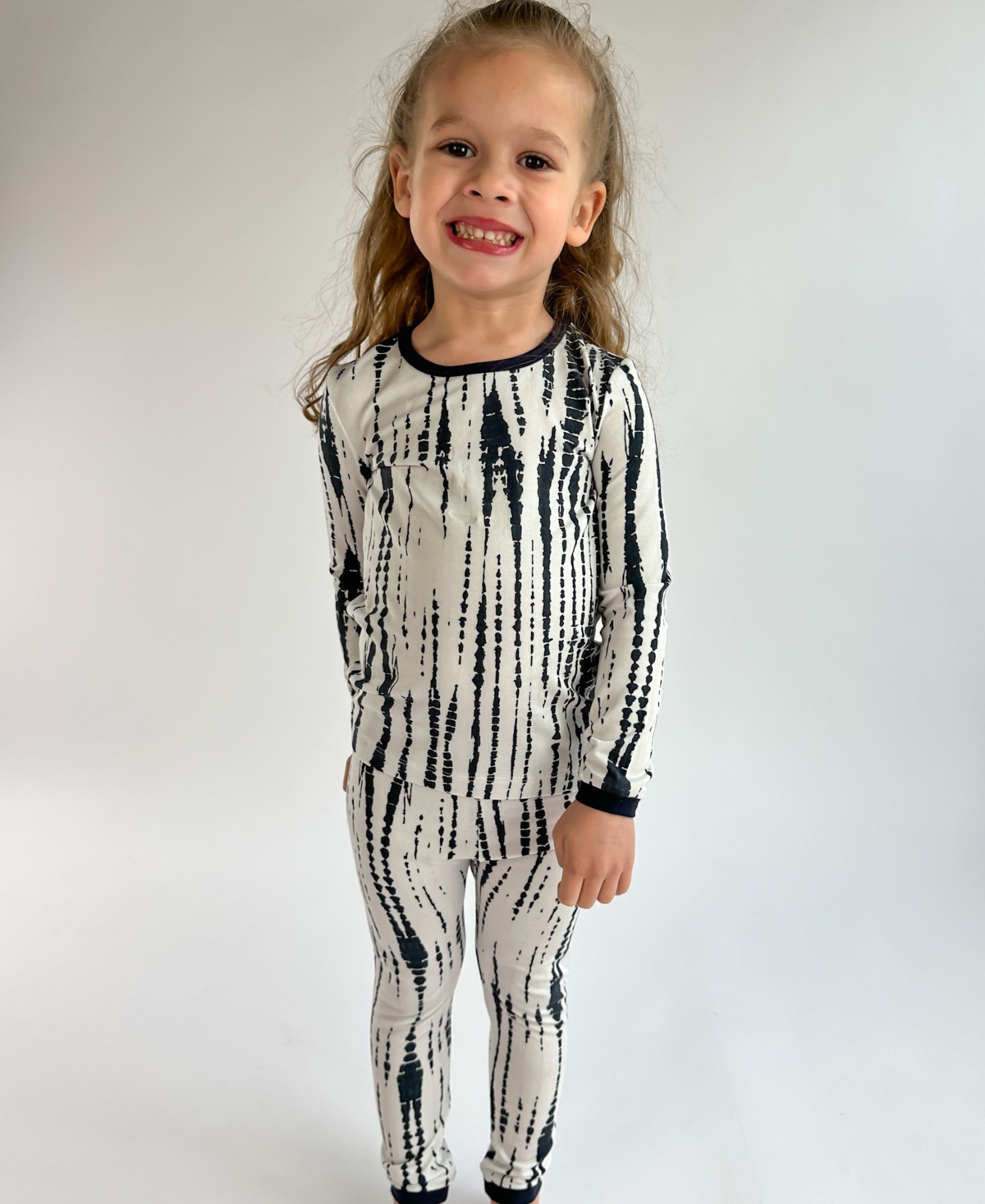 Tiny Knot Co. Baby Boys And Girls 2-piece Long Sleeve Pajama Set In Pigment