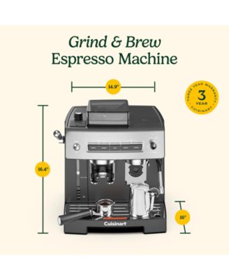 Espresso Bar Grind & Brew Espresso Machine, EM-640 