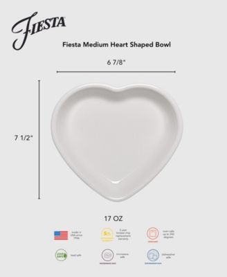 Medium Heart-Shaped Bowl, 19 oz.