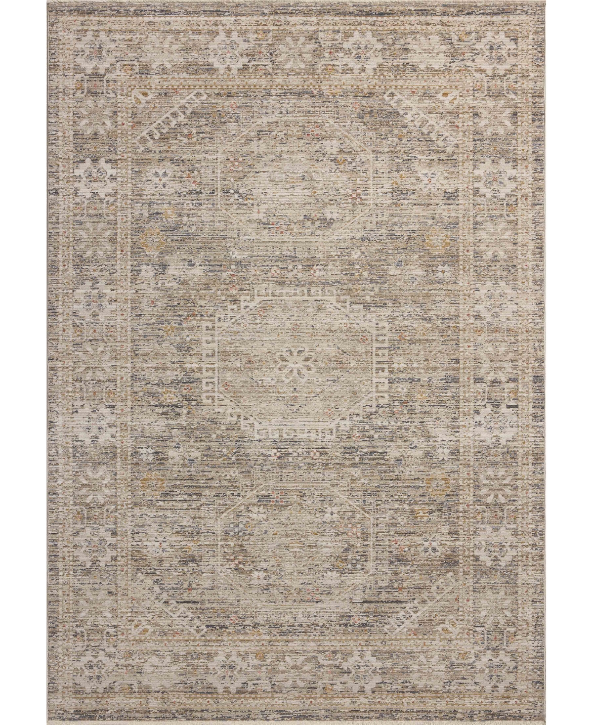 Chris Loves Julia Ida Ida-01 7'10''x10' Area Rug In Taupe