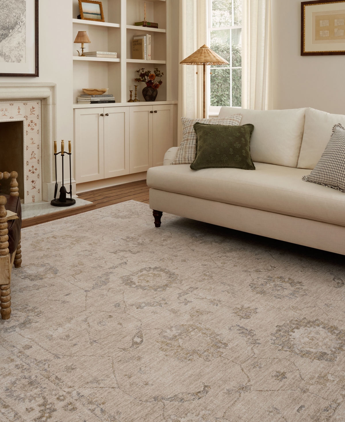 Chris Loves Julia Louisa Loi-02 7'10''x10' Area Rug In Oatmeal