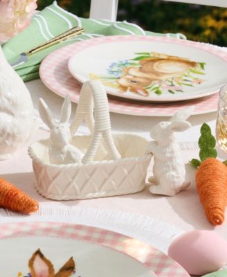 Wicker Creek Bunny Salt & Pepper Set