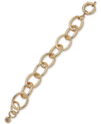 Emily in Paris Gold-Tone Chain Link Flex Bracelet 10990₽