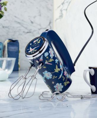 Floral-Print 5-Speed 300-Watt Hand Mixer