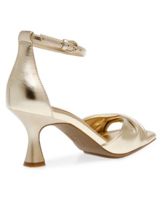 Women's Jessie Ankle Strap Two Piece Dress Sandals 