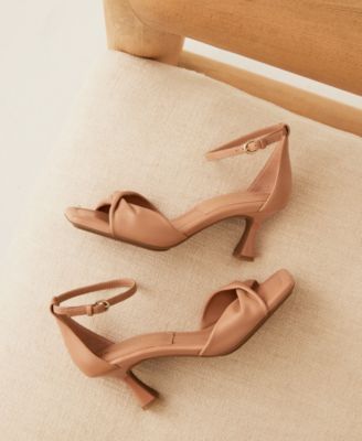 Women's Jessie Ankle Strap Two Piece Dress Sandals 