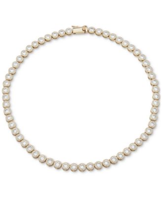 Колье-ошейник Emily in Paris с золотистым ободком из кубического циркония диаметром 16 дюймов