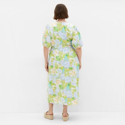 ГОРОДСКОЕ ШИКАРНОЕ платье миди Roselle большого размера