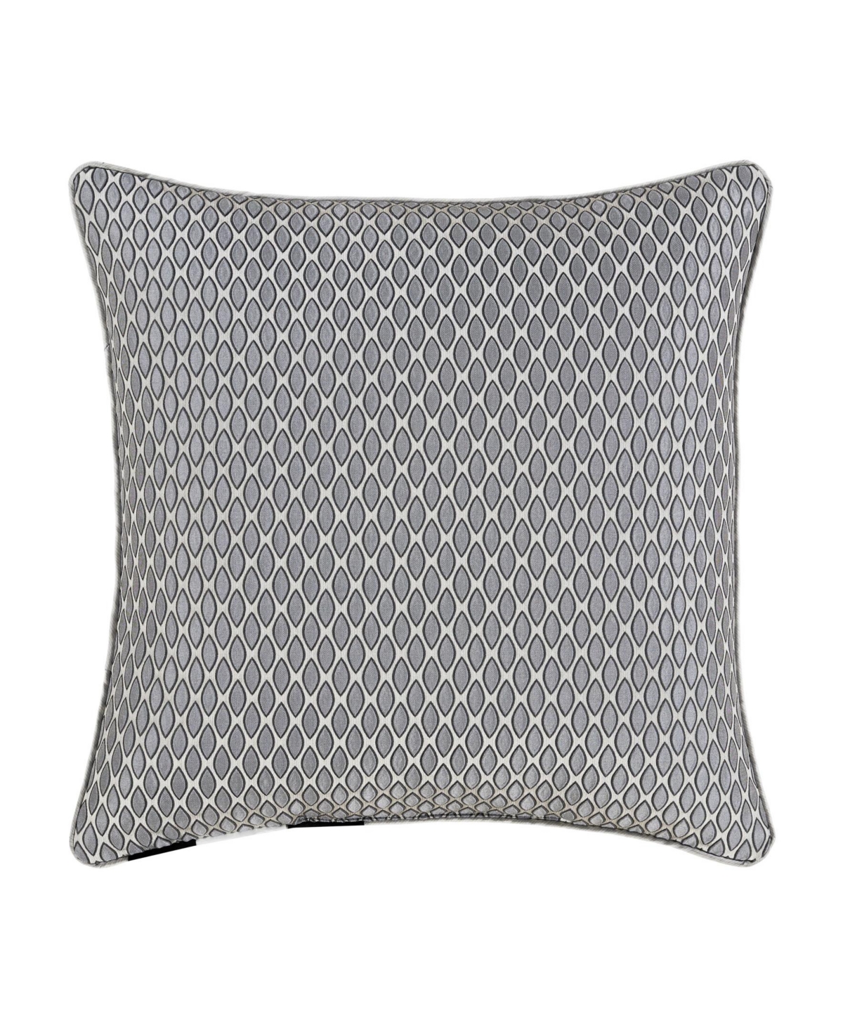 J Queen New York Bolero Decorative Pillow, 20" X 20" In Pewter