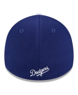 Мужская темно-синяя кепка New Era Los Angeles Dodgers 2025 для весенних тренировок 39-го размера