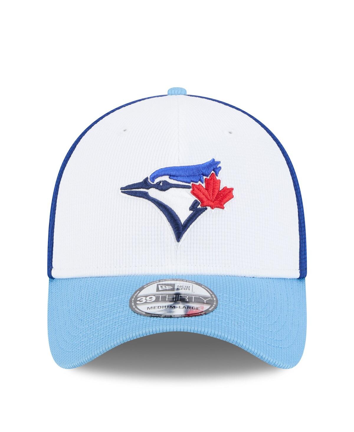 New Era Men's White Toronto Blue Jays 2025 Spring Training 39thirty Flex Hat In White