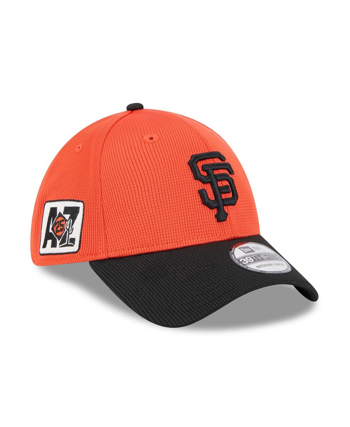 NEW ERA MEN'S ORANGE SAN FRANCISCO GIANTS 2025 SPRING TRAINING 39THIRTY FLEX HAT 