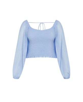 ГОРОДСКОЙ ШИКАРНЫЙ топ большого размера Rowy Top