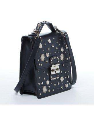 Рюкзак-портмоне SUSU The Hollywood Кожаный черный