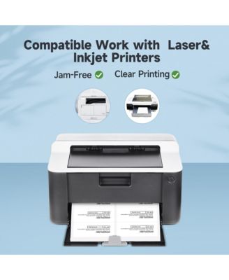 Shipping Address Labels, 2" x 4" Address Labels for Laser & Inkjet Printers, Mailing Labels for 5163, 8163, 5263, Strong Adhesive for FBA Label, Easy to Peel (100 Sheets, 1000 Labels)