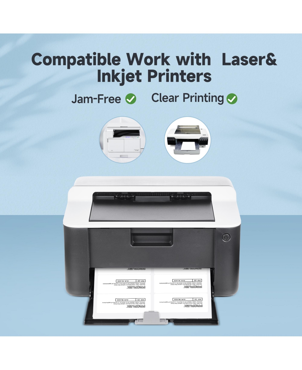 Shipping Address Labels, 2" x 4" Address Labels for Laser & Inkjet Printers, Mailing Labels for 5163, 8163, 5263, Strong Adhesive for Fba La