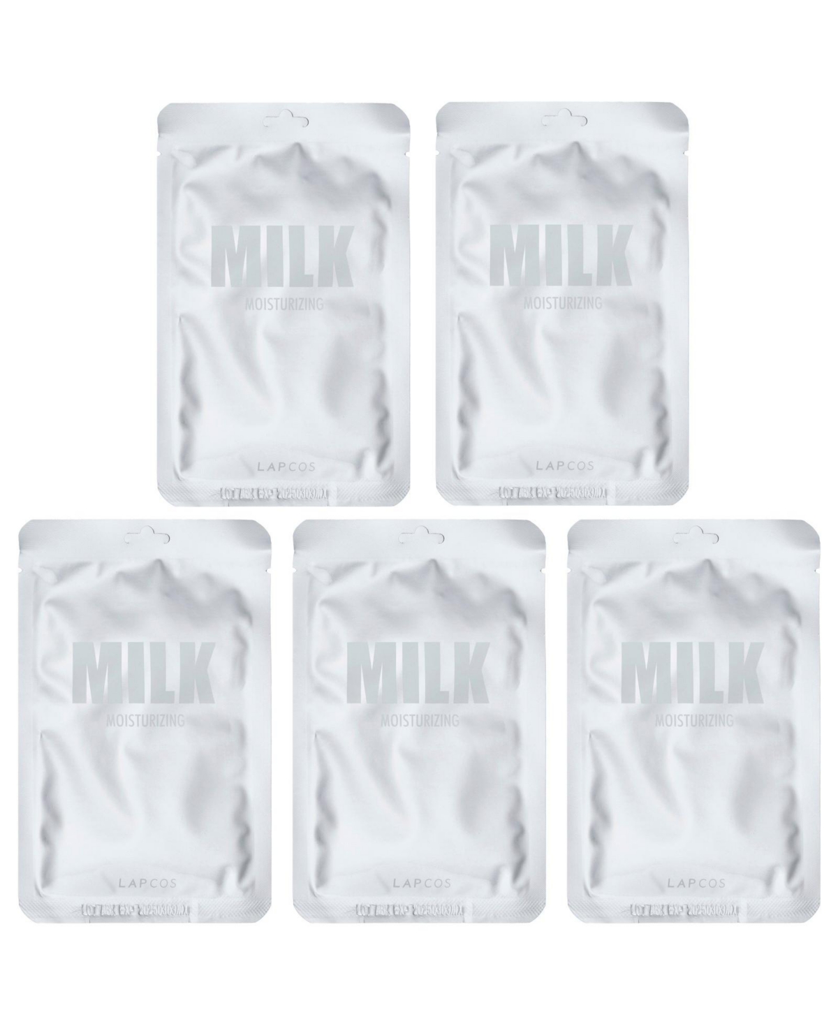 Milk Sheet Beauty Mask Set Moisturizing 5 Sheet Masks - 1.01 fl oz (30 ml) Each