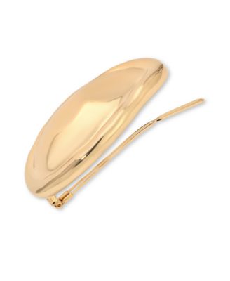 Oval Lux Hinge Barrette