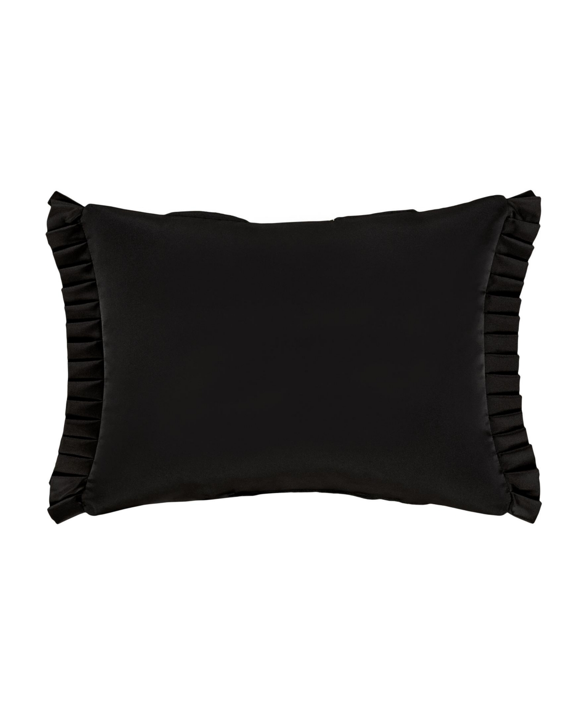 J Queen New York Brunello Boudoir Decorative Pillow, 15" X 20" In Black