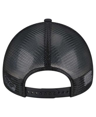 Мужская черная шляпа дальнобойщика Baltimore Orioles 9FORTY A-образной формы с регулируемой посадкой New Era