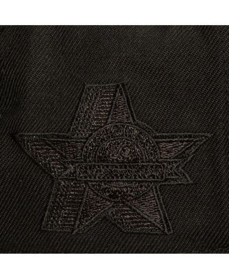 Men's Black Philadelphia Flyers Soul Strike Cultivated Pearl Tonal Snapback Hat