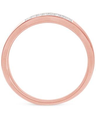 Diamond Cluster Ring (1/5 ct. t.w.) in 10k Rose Gold